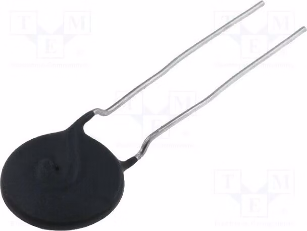 5 termistori NTC, 3060K, a montaggio tramite foro (THT), 10Ω, 7,5mm, codice prodotto B57237S0100M, serie NTC Schutz