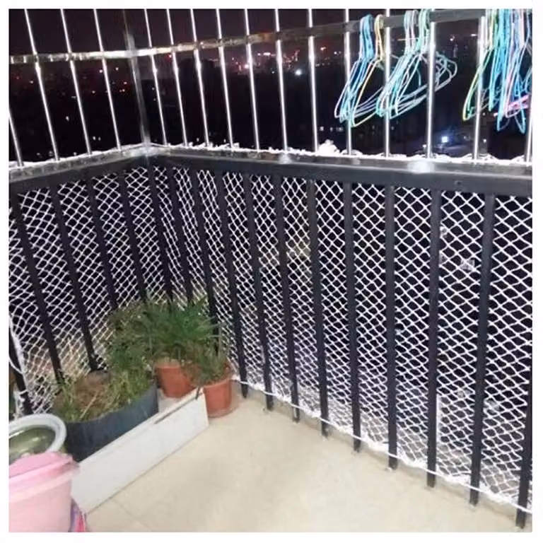 Solidchoice - Rete di sicurezza per scale, dimensioni 1x3 metri