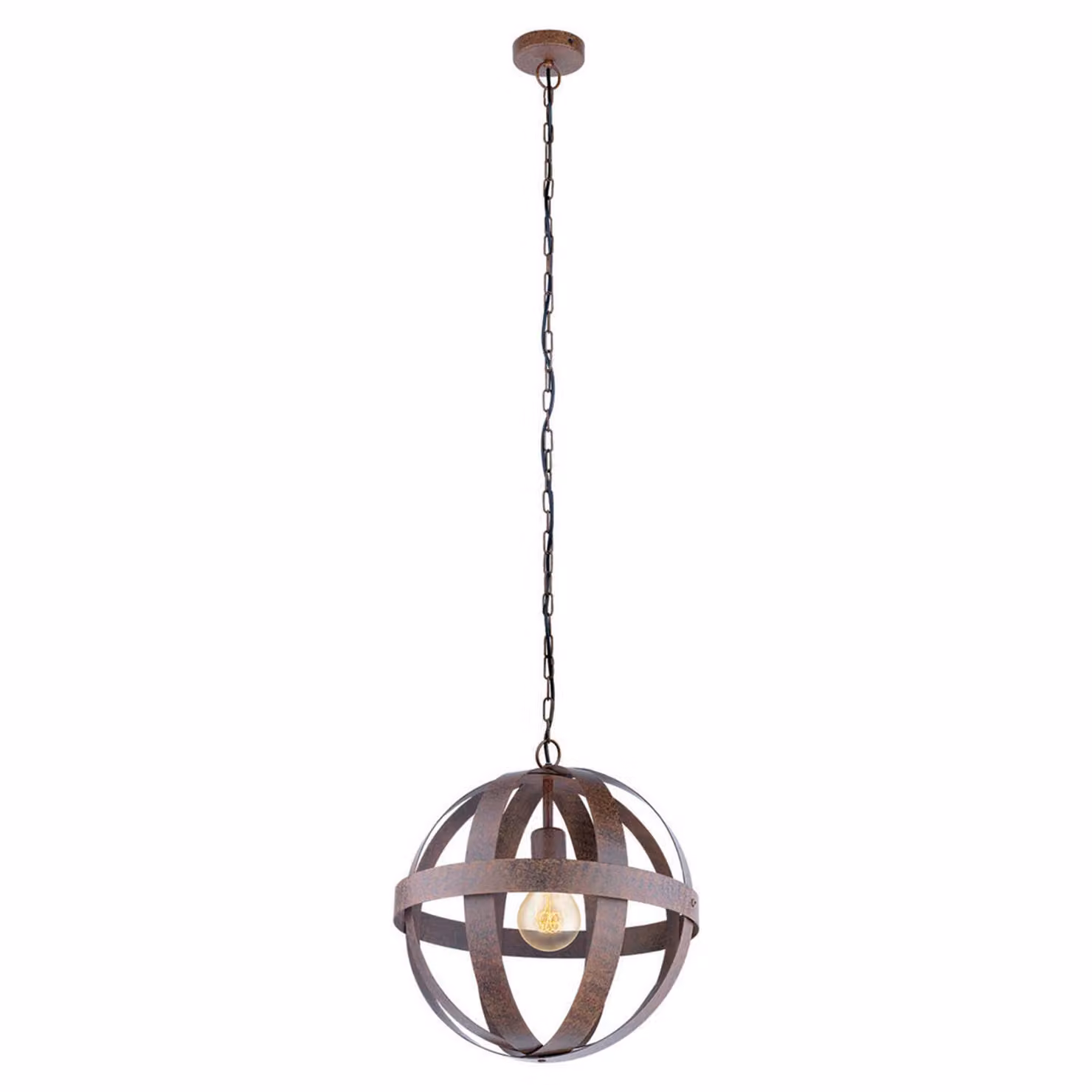 Lampada a sospensione vintage Westbury color ruggine