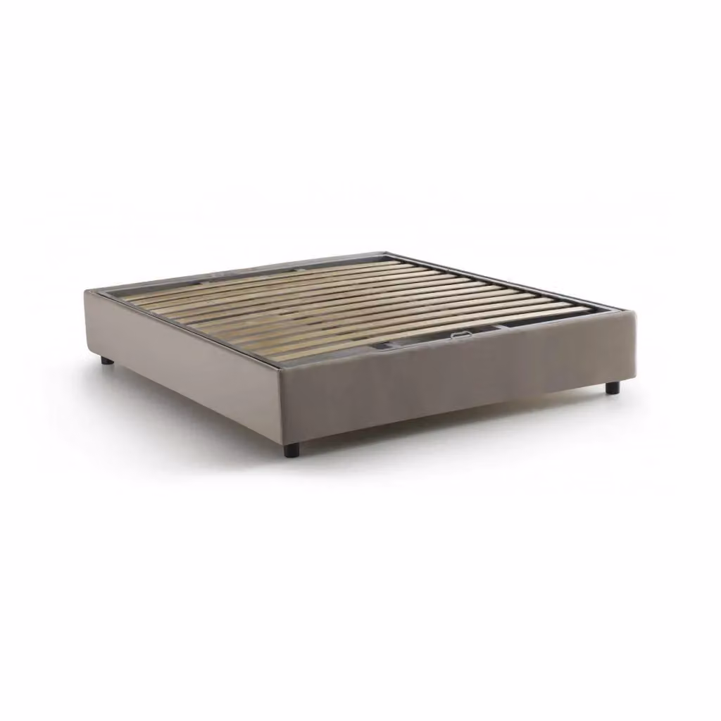 Letto Matrimoniale Alaska Talamo Italia con Contenitore Lift Up, Grigio, L/P: 160 x 200 cm – 2
