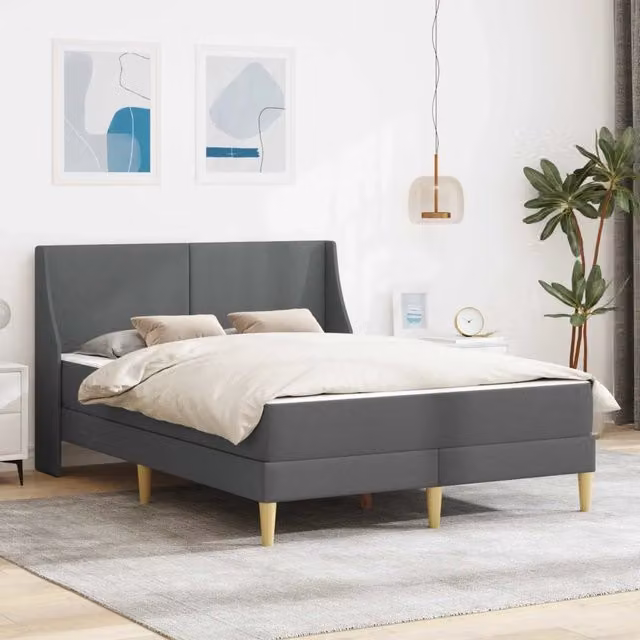 Struttura letto con materasso con testiera-Giroletto Poliestere 164467