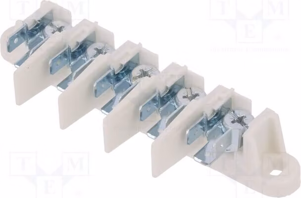 1 connettore: Morsetto a vite, numero di poli: 5, sezione del cavo: 1,5÷10 mm², corrente nominale: 57A, modello: SFK5/FTW, codice: 88167231