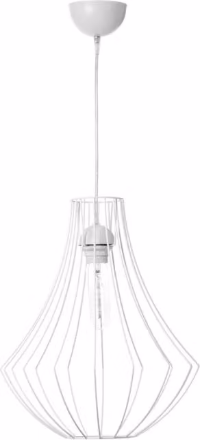 Lampada a sospensione Jasmin KENDRA HOME in metallo bianco