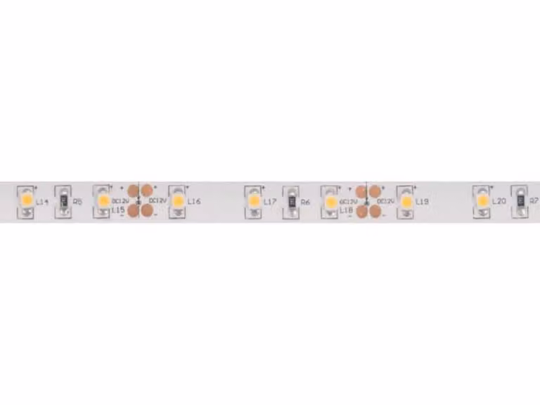 Striscia Led Flessibile - Bianco Caldo - 300 Led - 5 M - 12 V