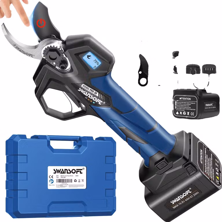 Taglierina a batteria, senza fili, 850 watt, SW-PRU30 B 2AH4AH