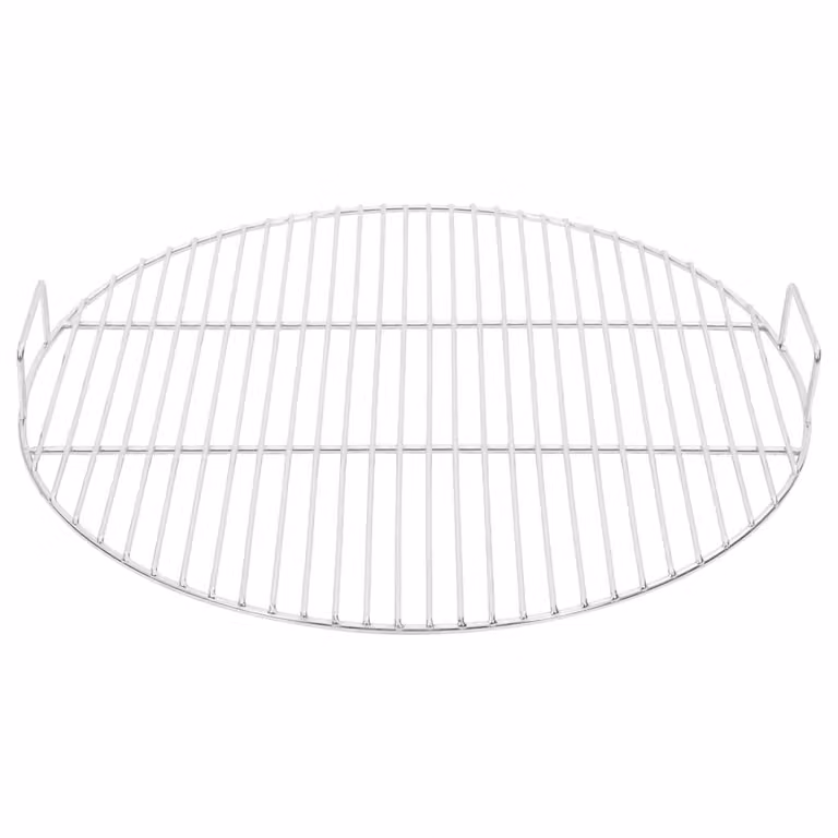 Griglia con Maniglie Rotonda Ø54 cm in Acciaio Inox 304