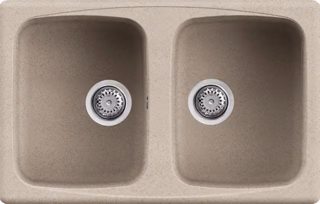 Lavello MASTER 350 79x50 2 vasche AVENA 51