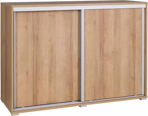Cassettiera con ante BARNUM 2 - rovere riviera