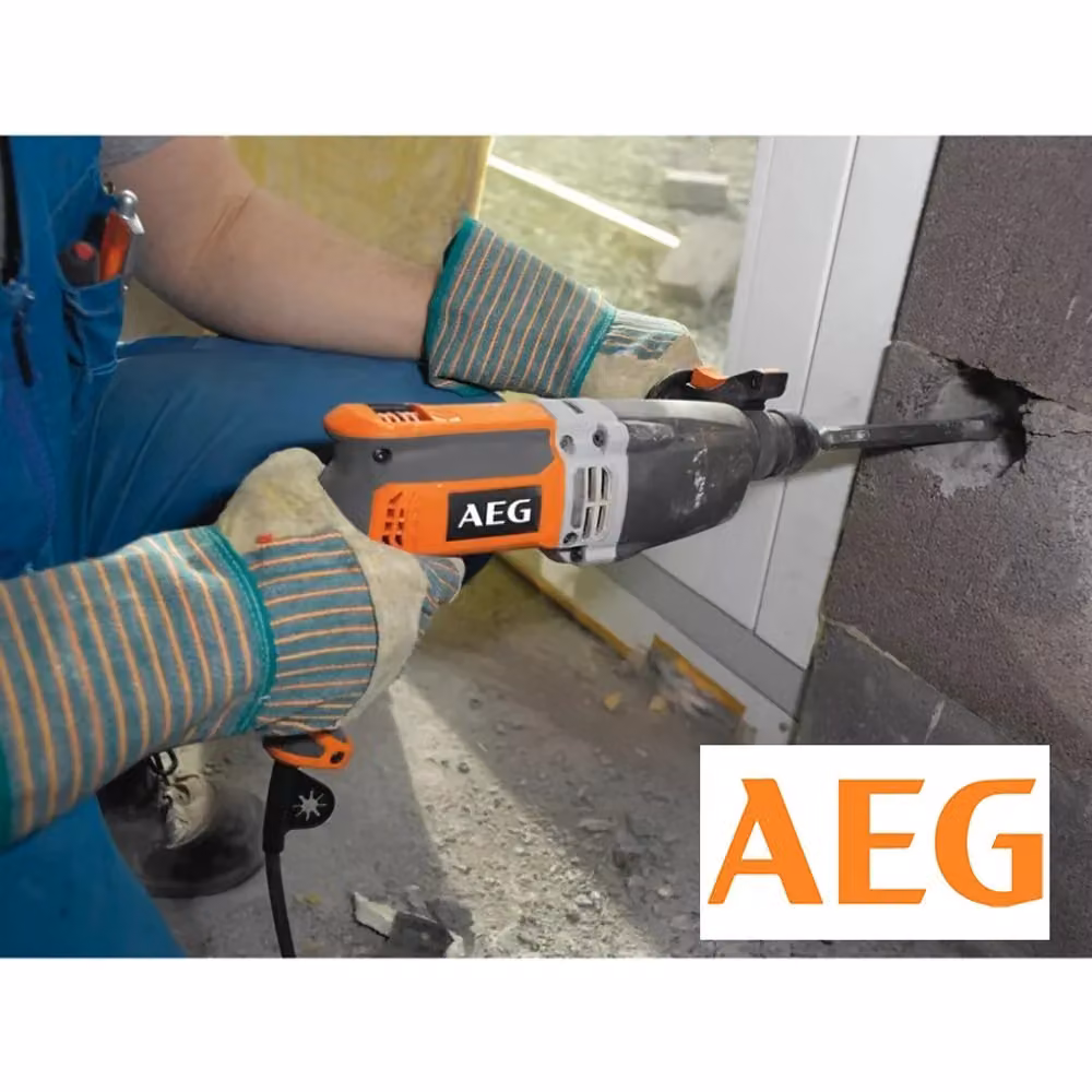 Trapano tassellatore e scalpellatore SDS-Plus AEG KH26E da 800W, colore arancione – 2