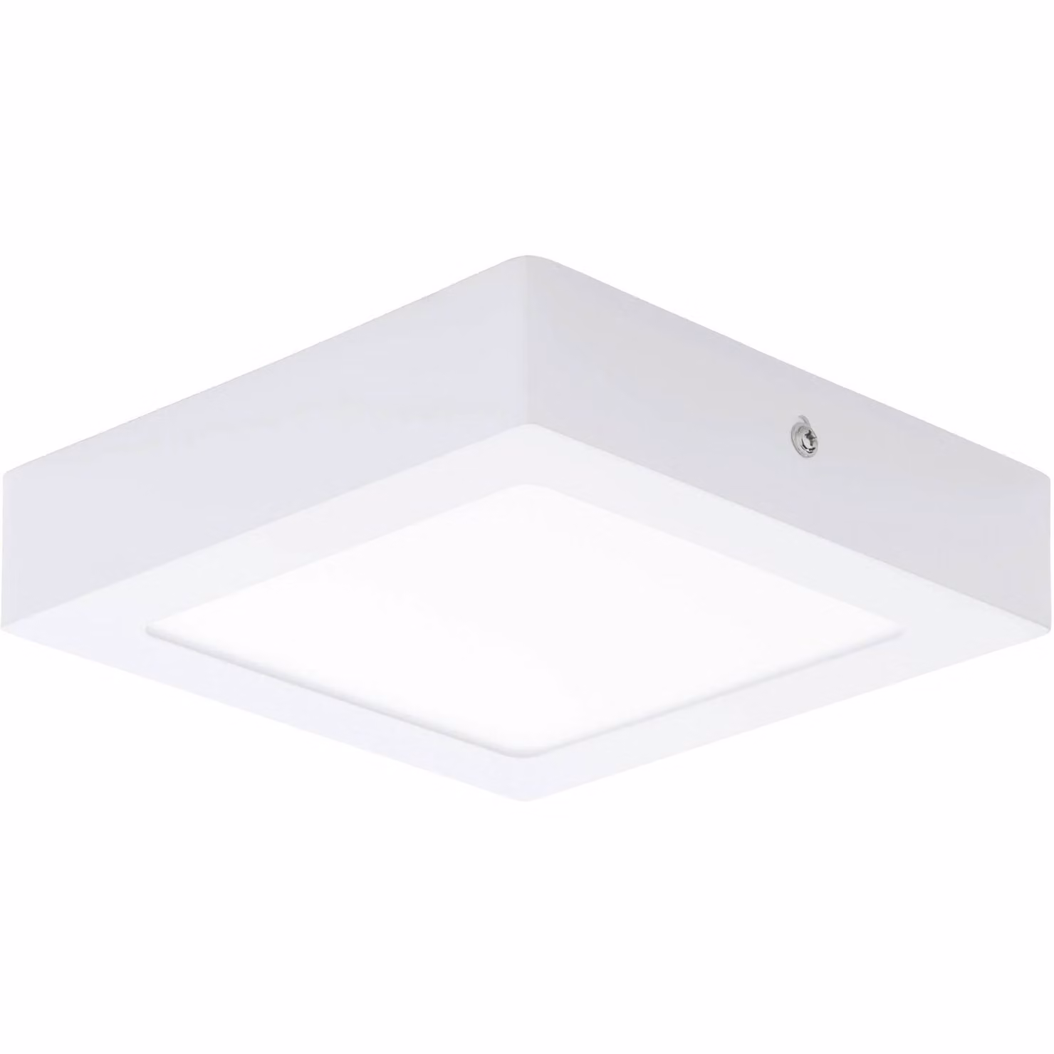 Plafoniera Fueva-CCT 170 x 170 mm bianca
