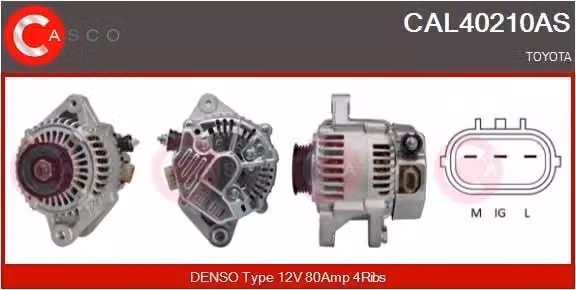 Alternatore 80A