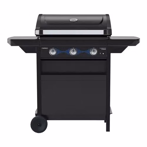 Barbecue da tavolo Camping Gaz Compact 3 L DualGas per GPL e Metano con griglia e forno, Nero – 2