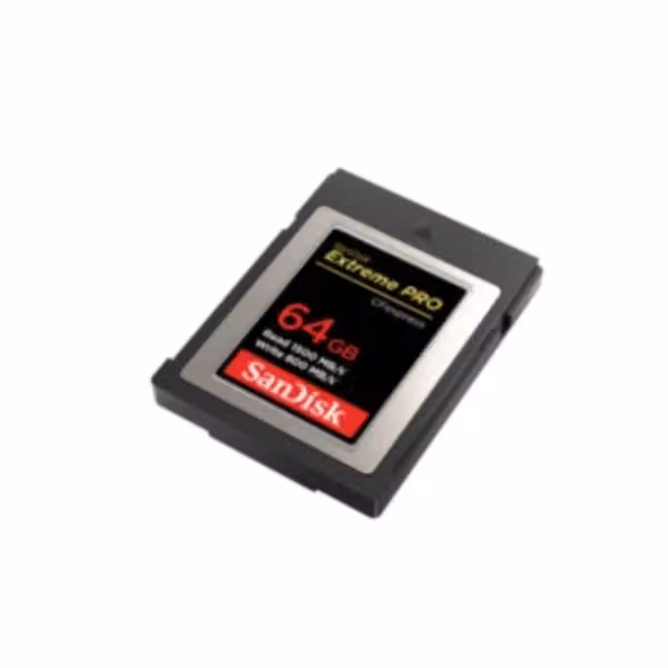 Scheda di memoria SanDisk Extreme Pro CFexpress da 64GB Nero SDCFE-064G-GN4NN – 2