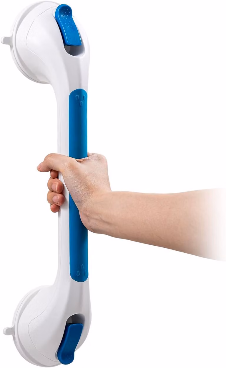 Supporto di sicurezza per il bagno, 43 cm, capacità fino a 110 kg, ideale per anziani