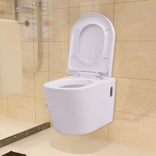 WC Sospeso in Ceramica Bianca 244270