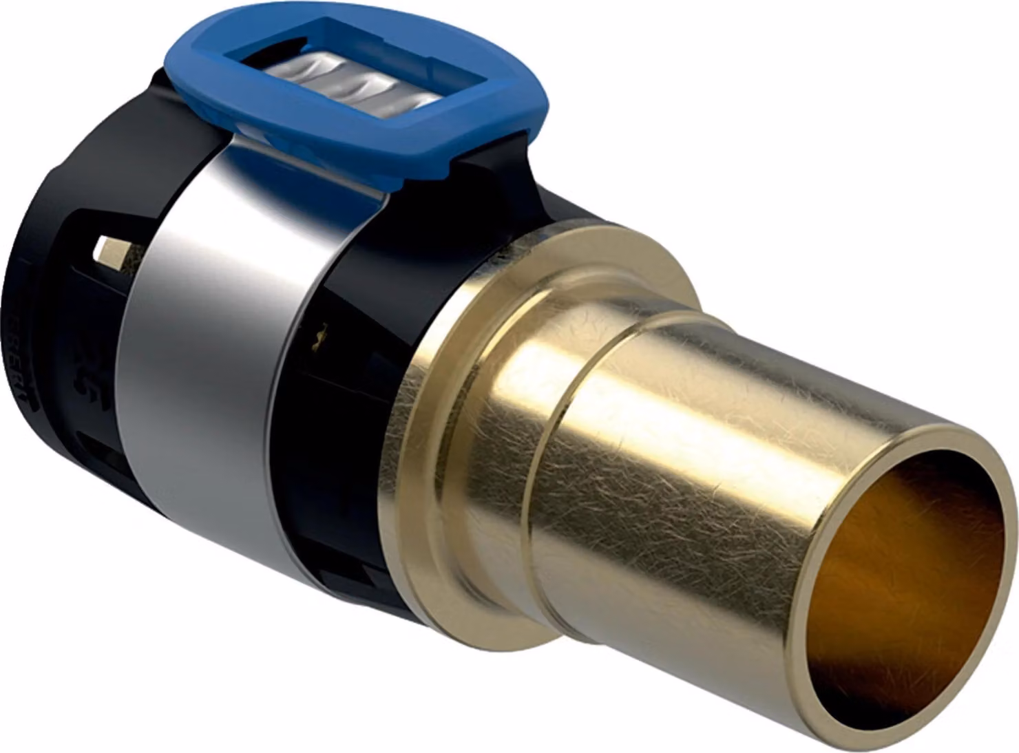 Geberit GE FlowFit, raccordo, Mapress RG+, con estremità a innesto, d20 x 22 mm, 1 pz.
