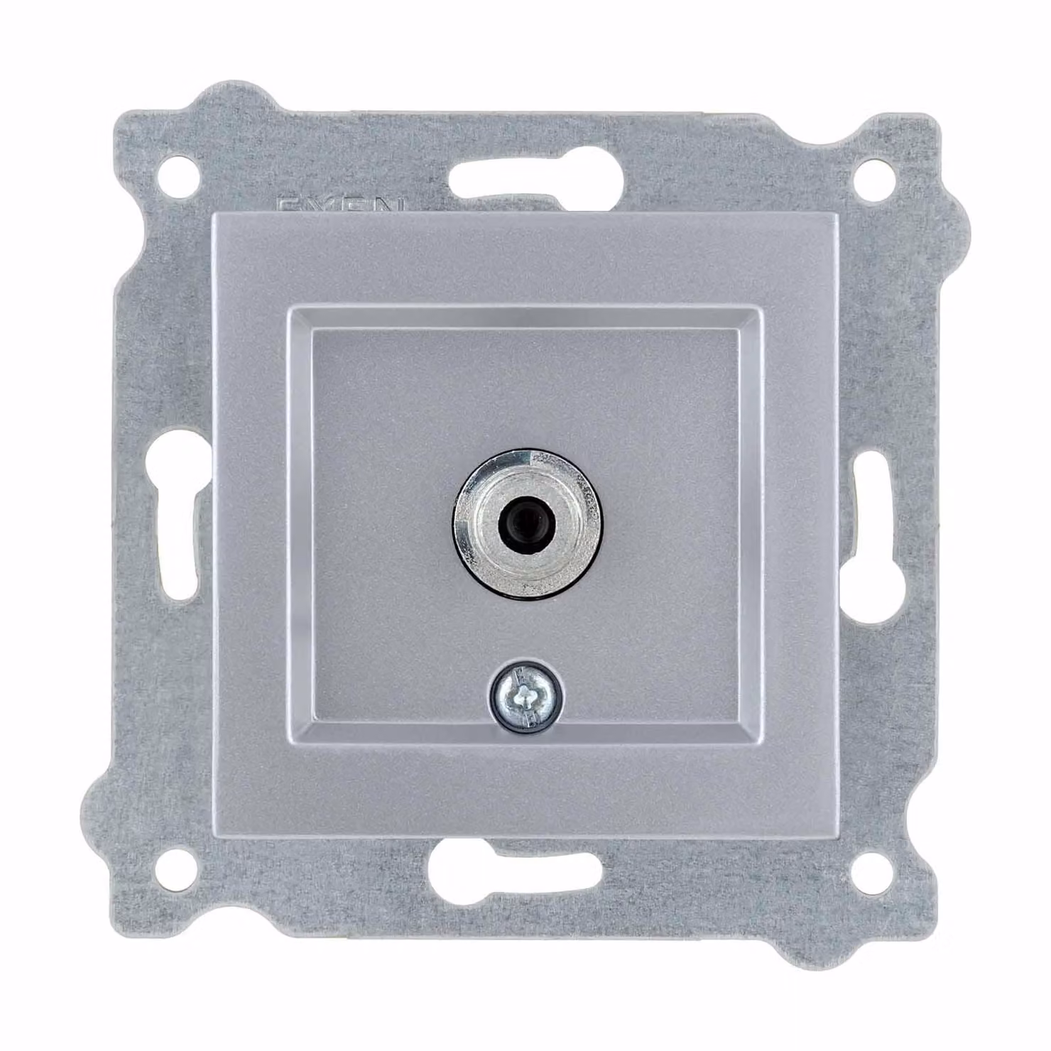 Presa SAT con filtro, attacco tipo F argento 262/10E EXEN