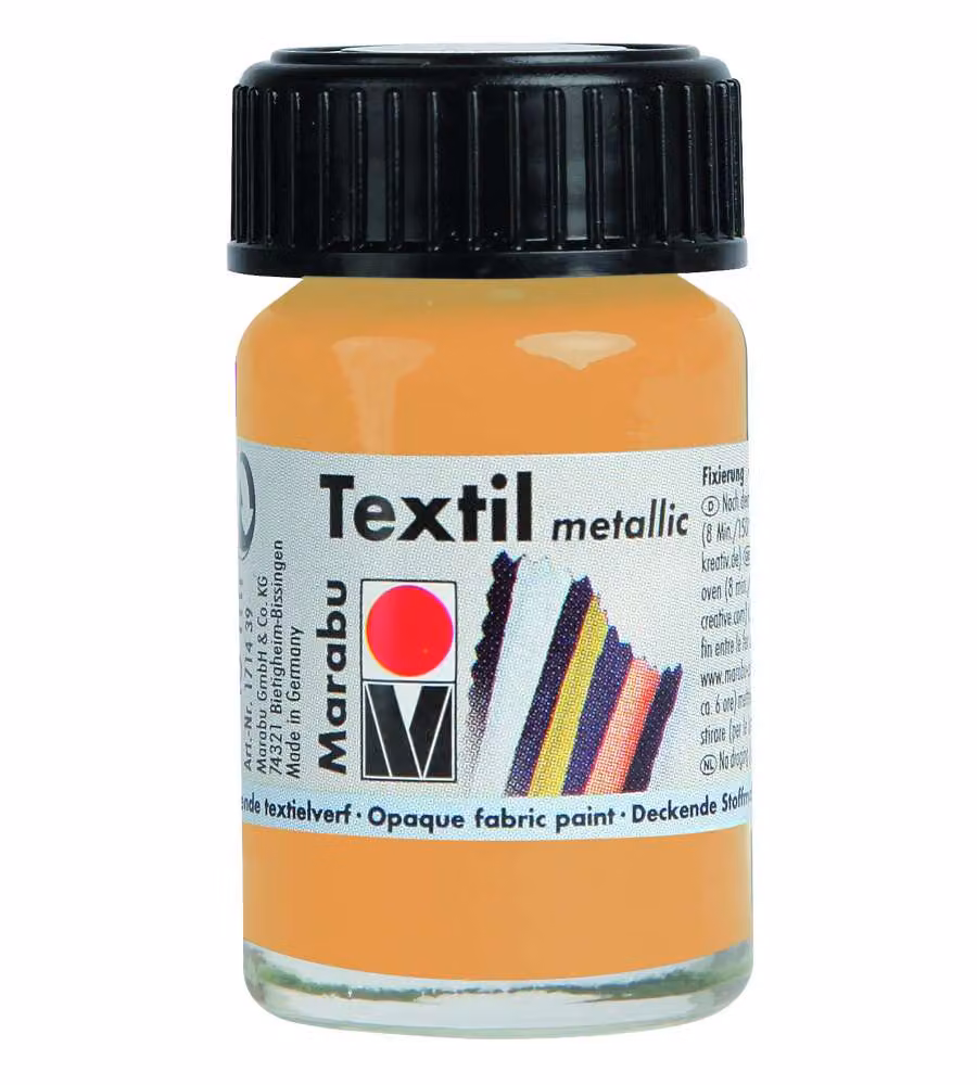 Textil Metallic Marabu 15 ml Oro Metallizzato