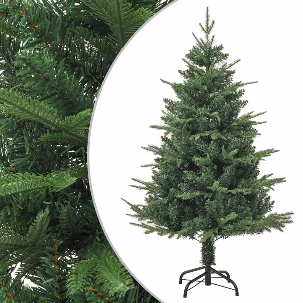 Albero di Natale artificiale verde 120 cm PVC PE