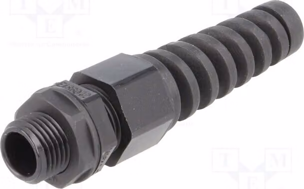 1 x Raccordo per cavo IP68, 1,5 M16, con protezione anti-piegatura, materiale: AGR16SR n