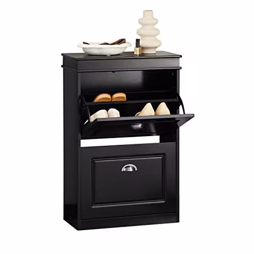 SoBuy Scarpiera salvaspazio con 2 ante 54x24x83cm per ingresso