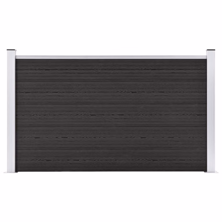 Maison Exclusive - Recinzione per giardino in WPC, 180x105 cm, grigio