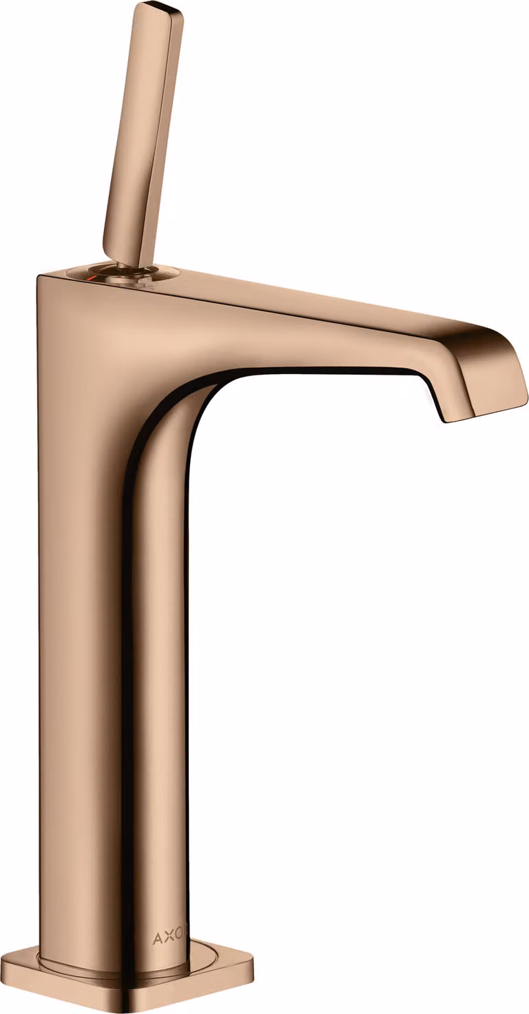 hansgrohe AXOR Citterio E Mitigeur monocommande de lavabo 190 sans timon pour cuve de lavage, 36103300, 36103300