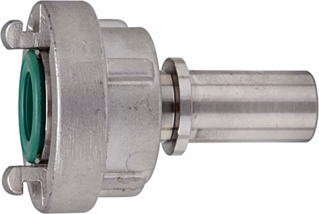 Giunto Riegler Storz, spigot, attacco a conchiglia, alluminio, misura 52-C, LW 38