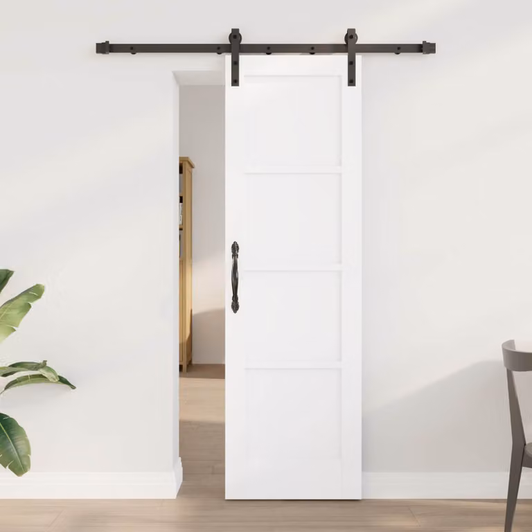 vidaXL Porta scorrevole 61 x 198,5 cm Legno Massello di Pino