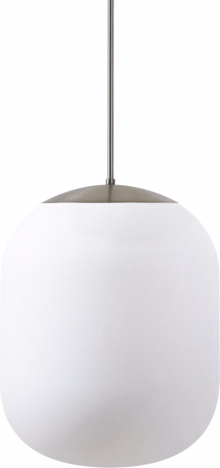 OSMONT TAN62830 TANIA P2 HP Apparecchio a sospensione in vetro acciaio inox spazzolato / bianco IP40 4000 K 59W LED