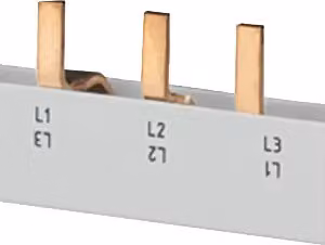 Barra collettrice a perni Siemens, sezione 16 mm²: 3x (3x (1x fase + HS/FS)), a prova di contatto 5ST3650