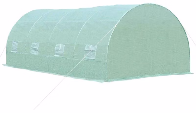Serra - Tunnel per piante | Colore: Verde | Dimensioni: 300x590x200 cm