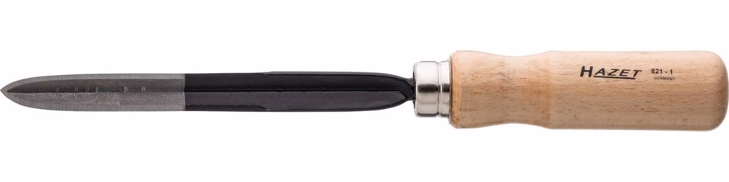 HAZET Raschietto triangolare cavo 821-1