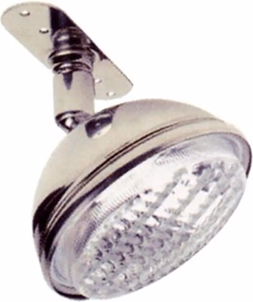 Goldenship Luce diffusa regolabile 115 Mm 12v 35w Bianco Bianco Taglia Unica