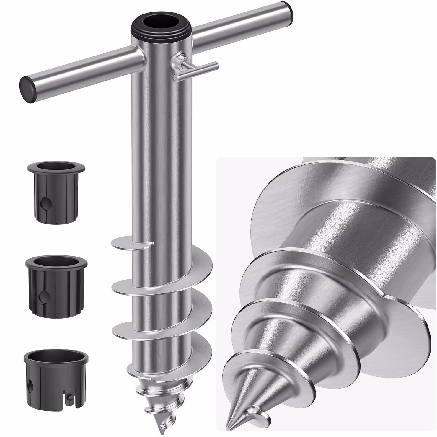 Solidchoice - Ancore pesanti per ombrelli da giardino e ombrelli