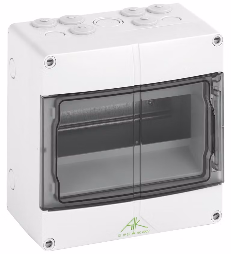 Spelsberg FR AP Distributore piccolo, 9 TE, 1 fila, 200x200x122 mm, IP65, 1 pz.