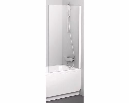 Schermo per vasca da bagno RAVAK PVS1-80 Bianco+Trasparente 79840100Z1