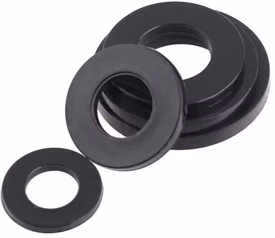 Viti in nylon M10 x 30 mm - confezione da 20 pezzi - antiscivolo - resistenti agli agenti chimici - con rondelle