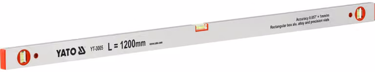 Livella a bolla 120 cm 3 bolle