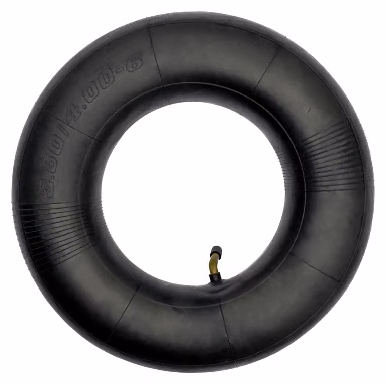 Camera d'aria 3.50/4.00-6 con valvola curva TR87, 1 pezzo, per carrelli manuali
