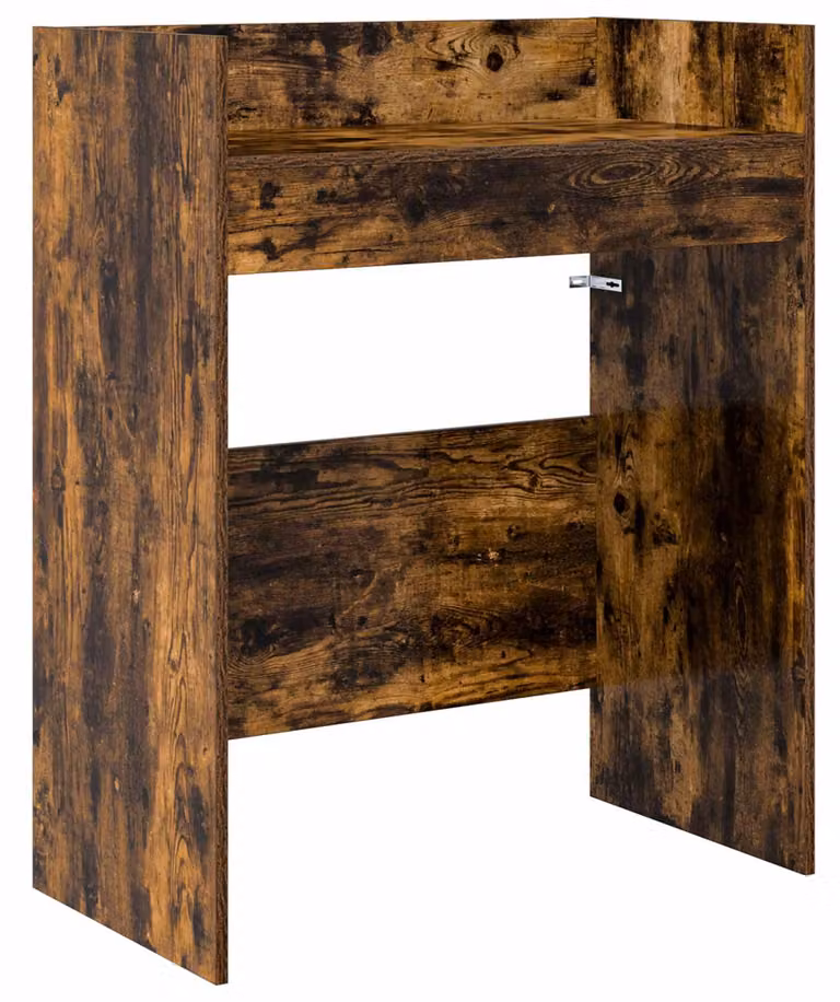 DJ Tisch, superficie in legno composito, dimensioni 62 x 45 x 102 cm