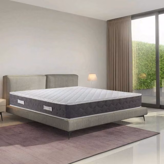 Materasso singolo Pompano Talamo Italia ibrido in memory foam e molle insacchettate, bianco, L: 80 cm, P: 200 cm, H: 28 cm – 1