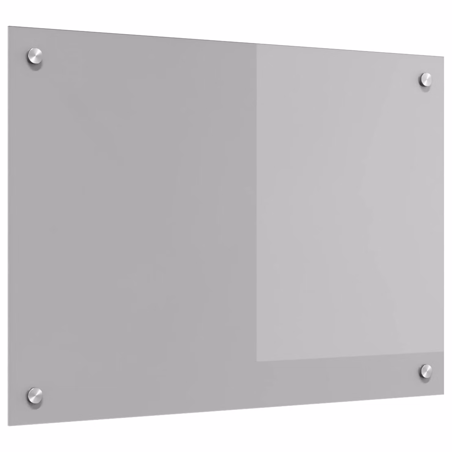 Schienale da cucina vidaXL in vetro temperato Grigio chiaro L: 70 cm, H: 50 cm