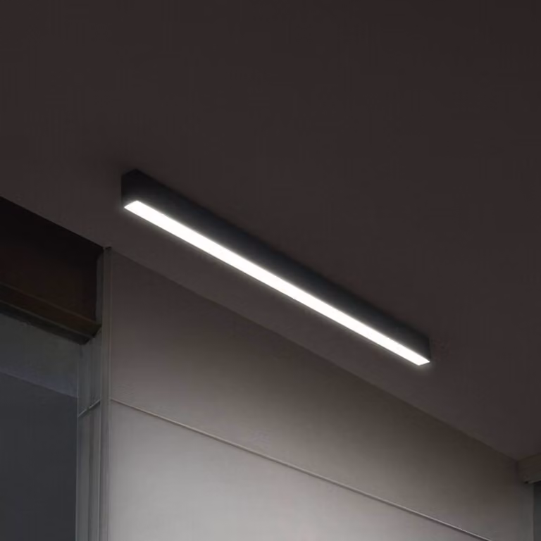 OSRAM plafoniera LED Office line Cuboid nera 4000 K dimmerabile Cuboid,, Nero, Studio / Ufficio, Alluminio, Moderno