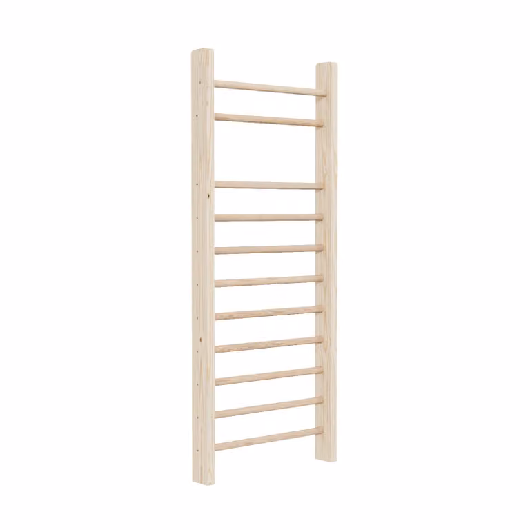 Parete da arrampicata in legno Riabilitazione arrampicata 11 pioli 195x80cm 9651