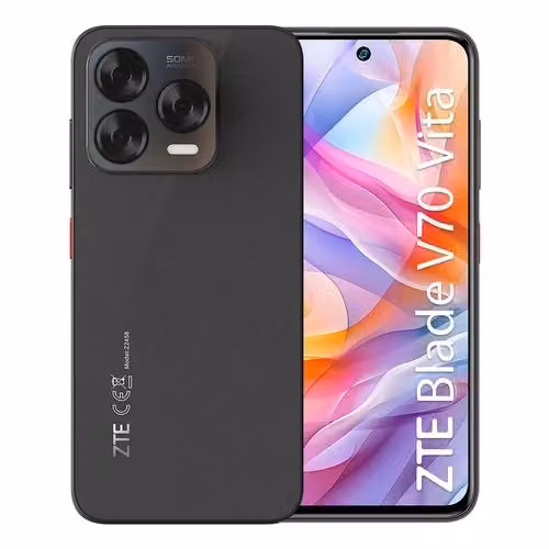 Smartphone ZTE Blade V70 Vita 4G LTE con schermo da 6,7 pollici, 256 GB di memoria e colore Stone Gray – 2