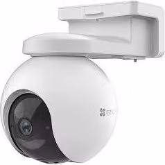 Telecamera di sicurezza IP Ezviz EB8 4G Sferica Pan&Tilt con GPS e connettività cellulare, Bianco, 2304 x 1296 pixel
