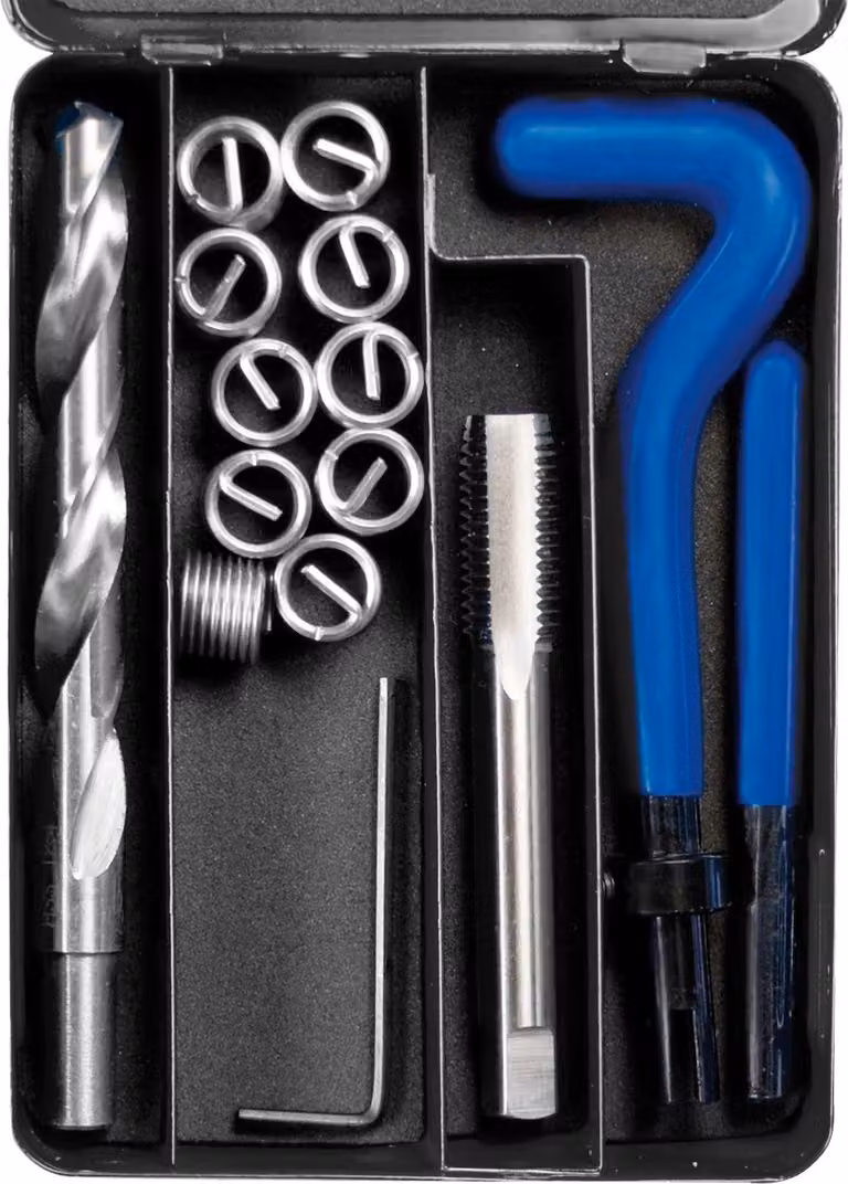 SW acciaio 84018L Kit di riparazione della filettatura in cassetta di plastica M 6