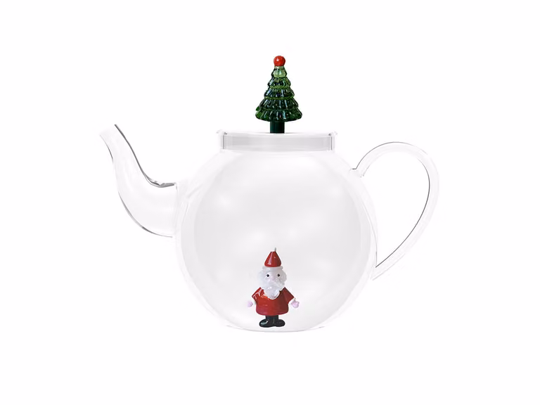 Racconti di Natale Teiera Babbo Natale Tappo Albero