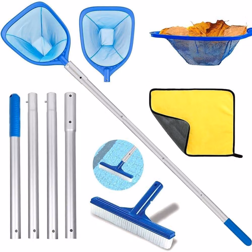 Solidchoice - Reti di sicurezza per piscine con kit di pulizia